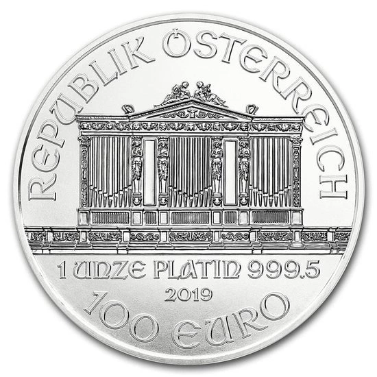 Vienna Philharmonic 1 oz Platinum 2019