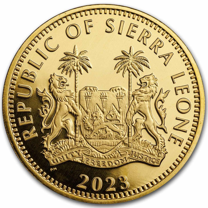 Sierra Leone: Dei egizi - Ra 1 oncia d'oro 2023