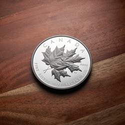 Сребърна монета Triple Maple 5 унции сребро 2026 Proof