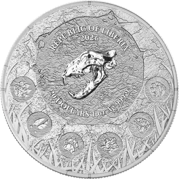 Germania Mint: Megafauna – Höhlenlöwe 1 Unze Silber 2026