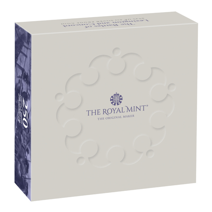 The Battle of Independence 2 once d'argento 2025 Proof