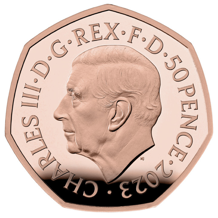 Harry Potter: Roxfort Boszorkány- és Varázslóképző Szakiskola 50 penny arany 2023 Proof