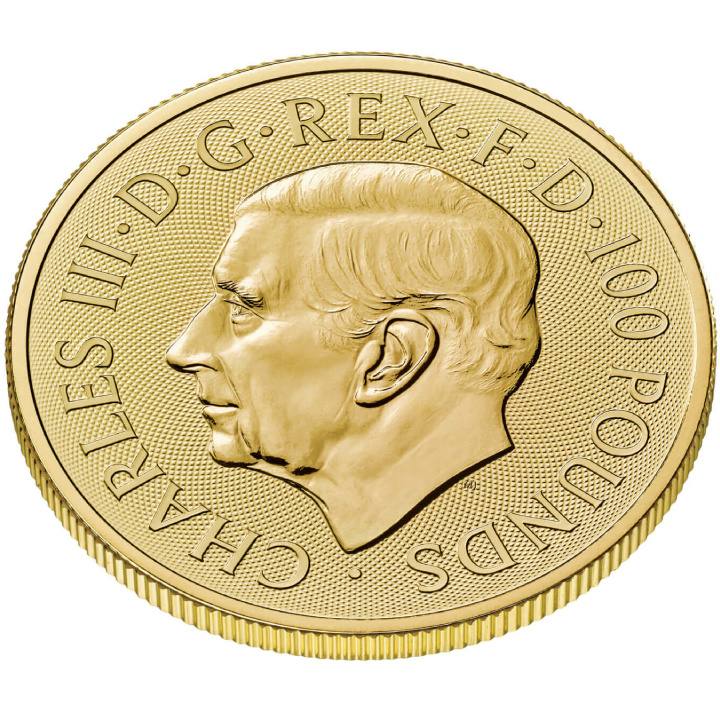 The Royal Tudor Beasts: The Tudor Dragon 1 oncia d'oro 2024