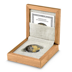 Malta: Golden Eagle 1 oz Plata 2024 Dorada