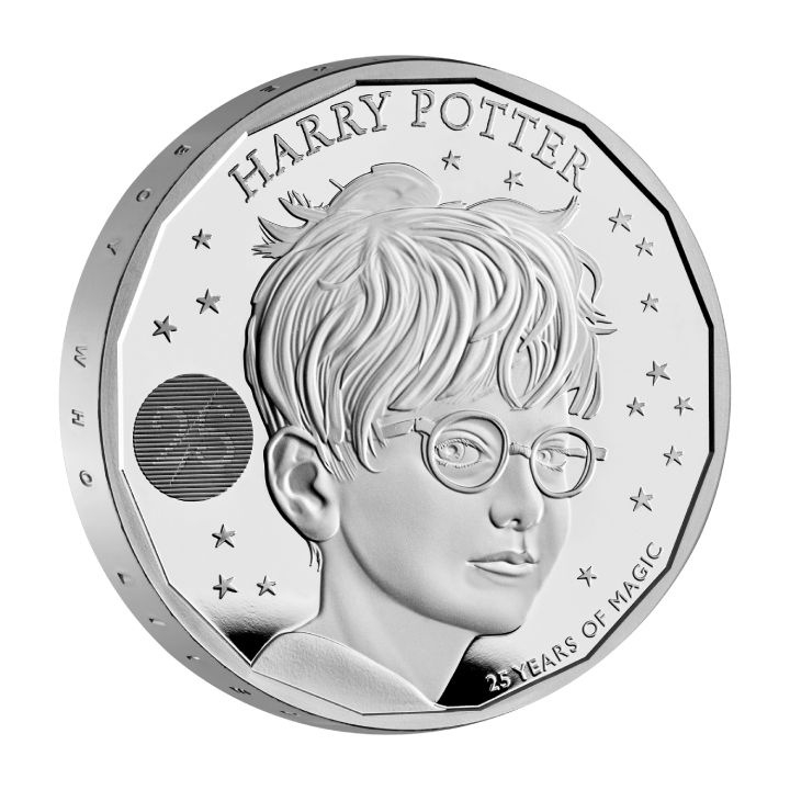 Harry Potter 25. výročí 1 unce stříbra 2022 Proof