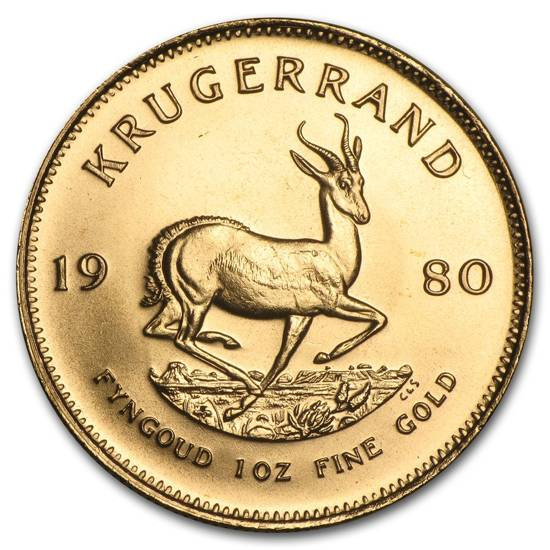 Krugerrand 1 uncja Złota 1980