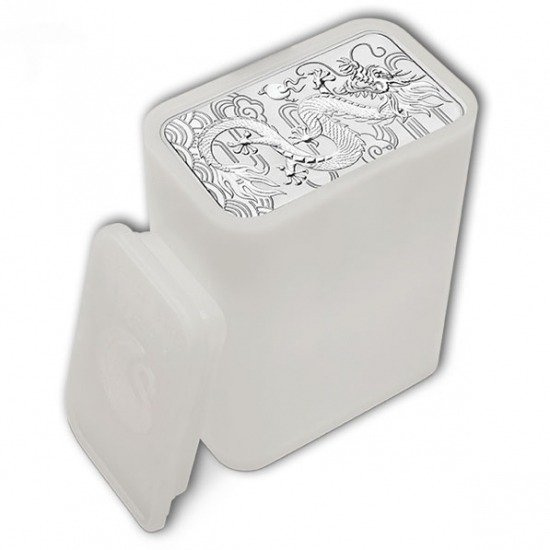 El Dragón 1 oz Moneda de Plata Serie 2018