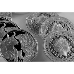 Tokelau: Toro y Oso 1 oz Plata 2022 Proof