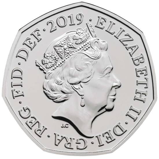 Ensemble Culture britannique - 50 ans de la pièce de 50 pence Cupronickel 2019