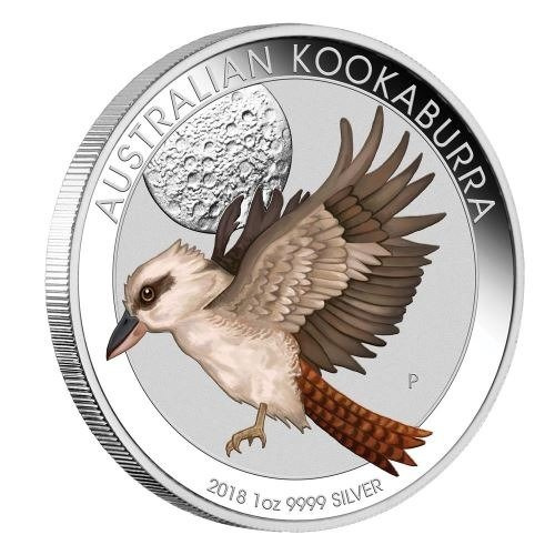 Kookaburra 1 unce stříbra 2018 (World Money Fair Berlin)