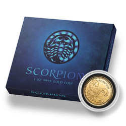 Czad: Scorpion 1 oz Gold 2022 Proof Coin