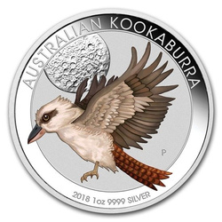 Kookaburra 1 oz Plata 2018 (Feria Mundial del Dinero de Berlín)