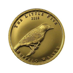 Buffalo weaver 0,5 g Gold 2006 Proof