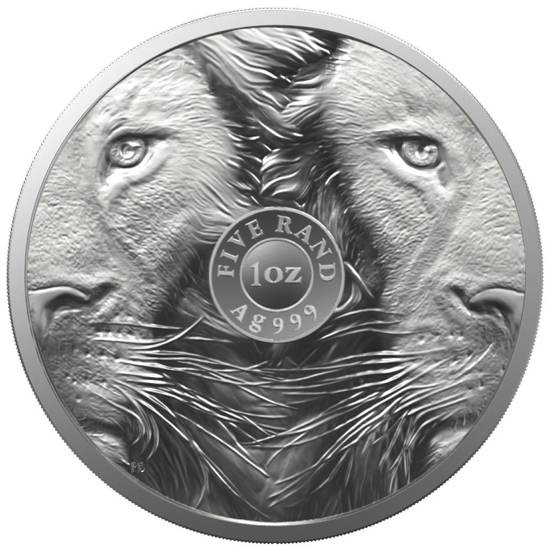 Big Five II: León 1 oz Plata 2022