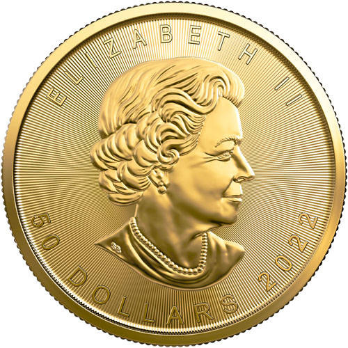 Canadian Maple Leaf 1 oz Gold 2022
