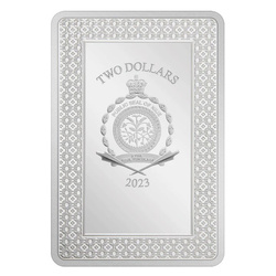 Niue: Tarot Cards – Wheel of Fortune kolorowany 1 uncja Srebra 2023 Proof