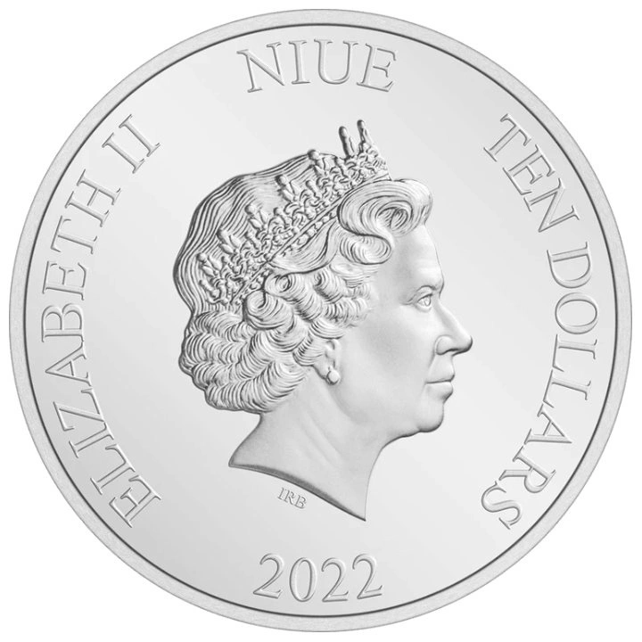 Niue: Disney Cinema Masterpieces - Pinocchio colored 3 oz Silver 2022 Proof