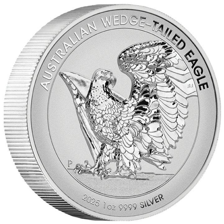 Australian Wedge-Tailed Eagle 1 oz Silver 2025 Reverse Proof Ultra High Relief Coin