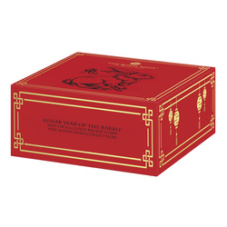 Royal Mint Lunar: Anno del Coniglio 1 oncia d'oro 2023 Proof