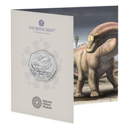 Dinosauri: Esemplari iconici - Diplodocus 50p Rame-nichel 2024