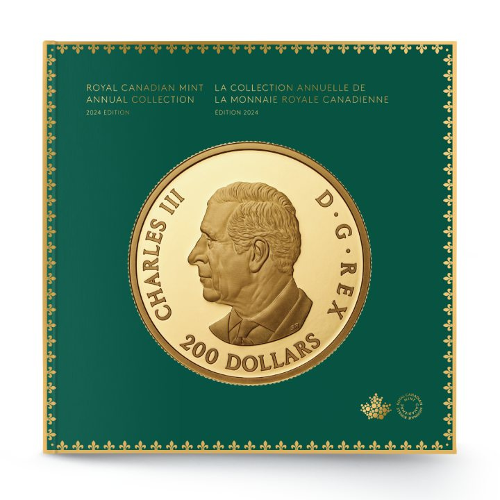Set Canada: Annual Collection Book cu ediție specială 6 monede 2024