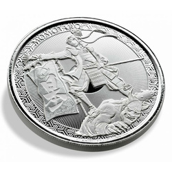 Samoa: Legends of Japan Series - Momotaro and the Demon Subdued in Anime Style 1 oz Silver 2020 Prooflike