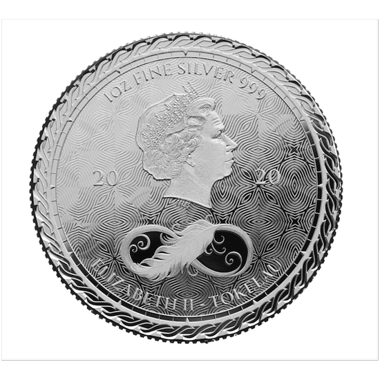 Tokelau: Chronos 1 oz Silber 2020 Prooflike