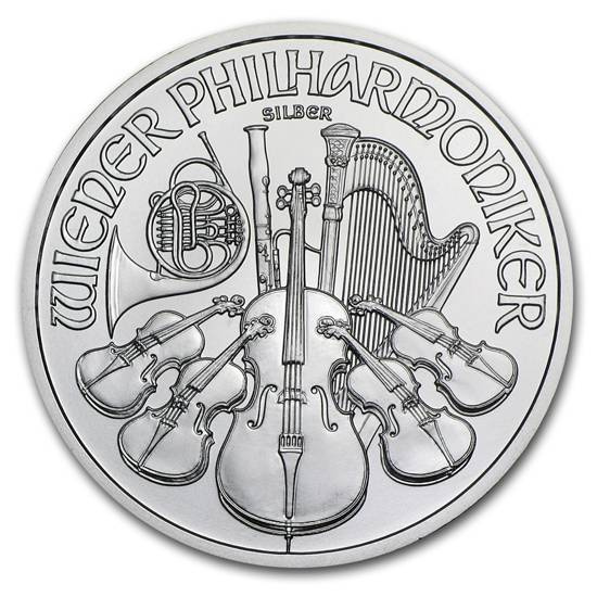 Wiedeński Filharmonik 1 uncja Srebra 2012