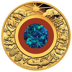 Wonders of Australia: The Outback, 1 onza de oro, 2026, Opal Proof