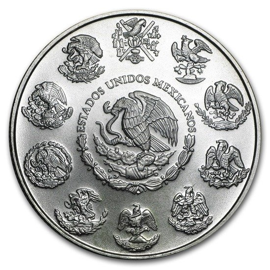Diosa Mexicana de la Libertad 1 oz Plata 2008