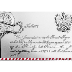100th anniversary of the Concordat between the Holy See and the Republic of Poland 20 zl Silver 2025 Proof