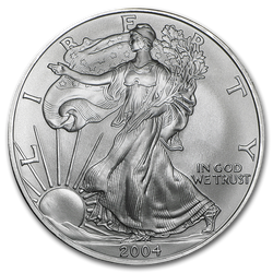 American Eagle 1 oz Silber 2004