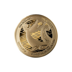 Tangaroa Guardián del Océano Juego de 2 monedas 2 x 1/2 oz Oro 2021