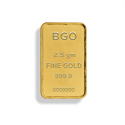 2.5 gram Gold Bar Unsortable