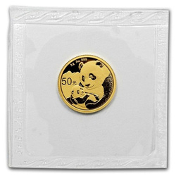 Panda chinois 3 grammes d'or 2019