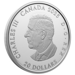 Canada : Le cadran solaire 20 argent 2025 Proof
