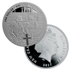 L'heure la plus sombre 1 once d'argent 2017 Proof