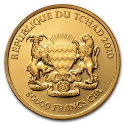 Republic of Chad: Buffalo 1 oz Gold 2020