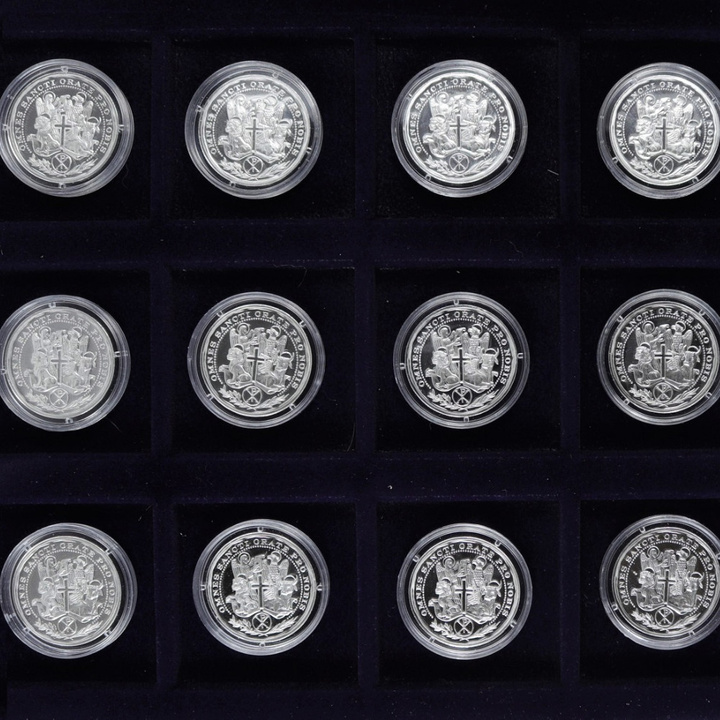 Najważniejsi Święci Kościoła - Losowy medal z serii 10 gramów Srebra 2020