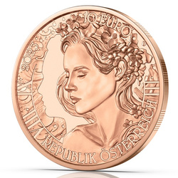 The forget-me-not 10 Euro měď 2023