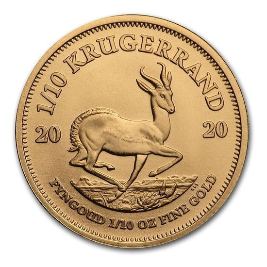 Krugerrand 1/10 oz Gold 2020