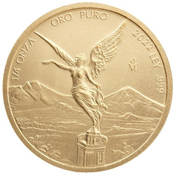 Libertad Mexicana 1/4 oz Oro 2022