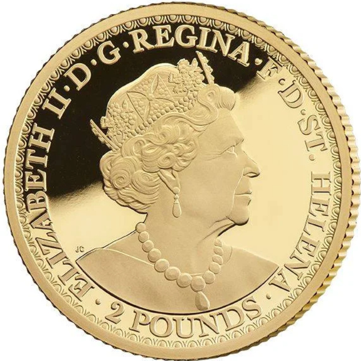 St Helena: Una and the Lion 1/4 uncji Złota 2020 Proof