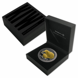 Kiwi 5 onces d'argent 2022 Black Proof