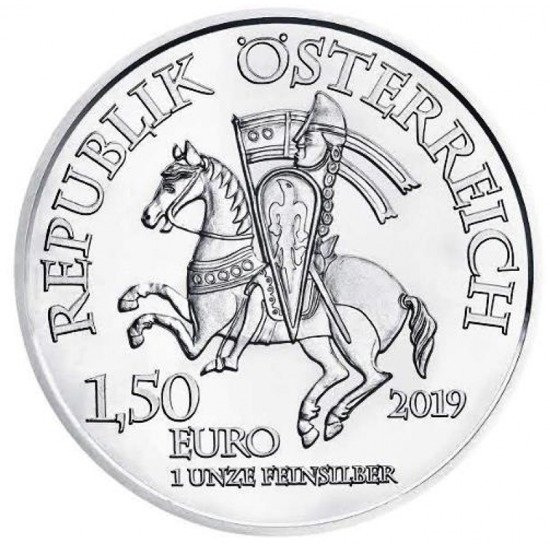 Wiener Neustadt - 825 aniversario de la Casa de la Moneda de Austria 1 oz Plata 2019