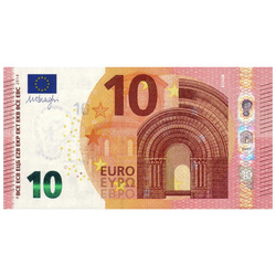 Банкнота 10 евро (10 EUR) в обращение