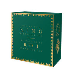 Canada : anniversaire du couronnement de Sa Majesté le roi Charles III Dollar Srebro 2024 Proof