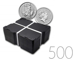Britannia 1 oz Silver 2019 Investment Sets 500 Pc.