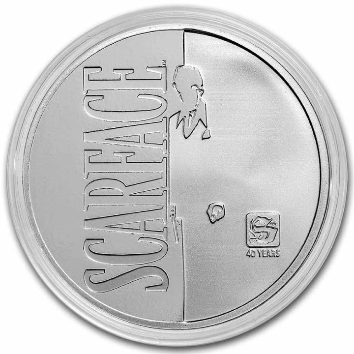 Chad: Scarface Man - Película 40 aniversario 1 oz Plata 2023