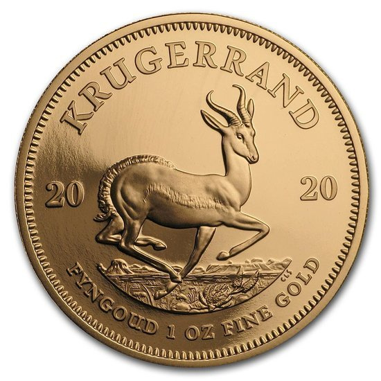 Krugerrand 1 unce zlata 2020 Proof